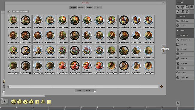 Fantasy Grounds - Dwarves of the Underforge