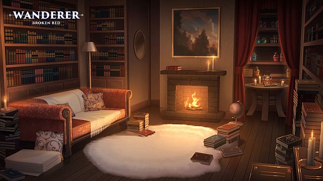 WANDERER: Broken Bed - Big Wallpapers Pack