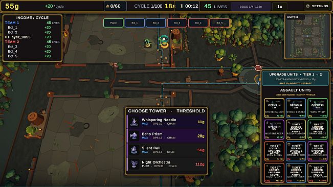 Rampartloom: PvP Tower Defense