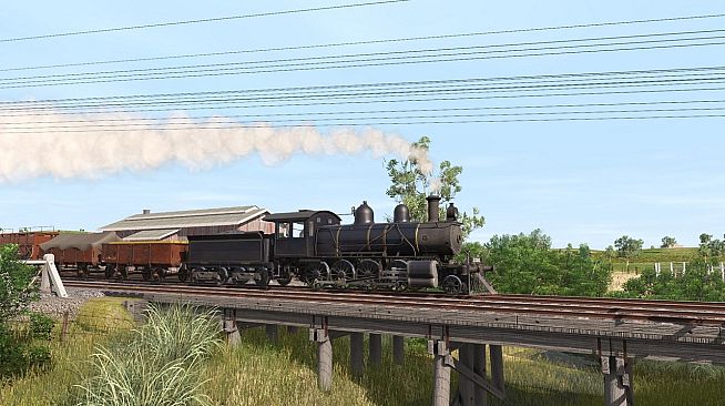 Trainz 2019 DLC - ZecRail V499 Blue & Gold and Christmas 2019