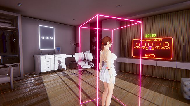 Virtual world-Digital girl