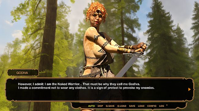 Lady Godiva Naked Eye