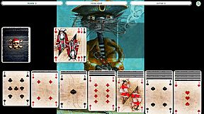 Solitaire - Cat Pirate Portrait