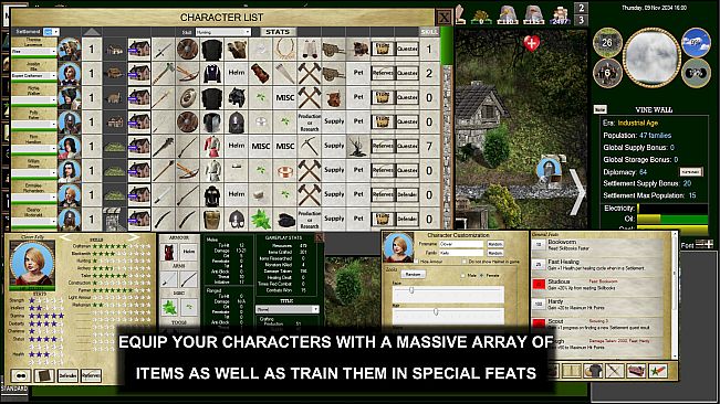 Evolution of Ages: Settlements