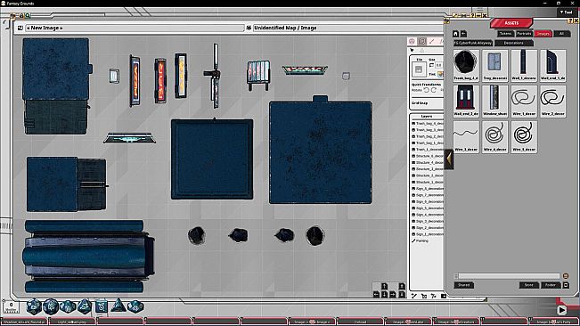 Fantasy Grounds - FG Cyberpunk Alleyways
