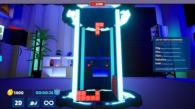 Cubic Crush Streamer Showdown