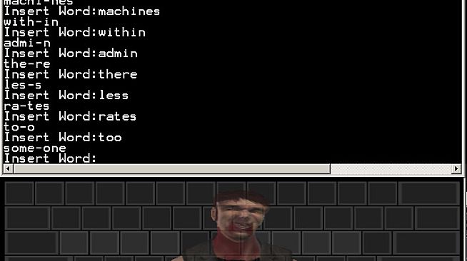 Touch Typing Home Row Speed Grinder - Zombie Black Layout Prowl Skin