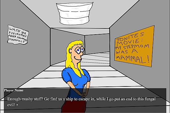 Invasion of the Mushroom Men of Planet Y!