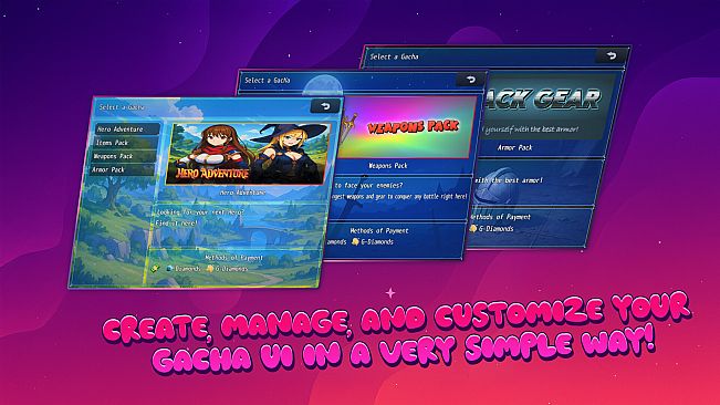 RPG Maker MZ - UNDERMAX - Easy Gacha System Plugin