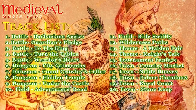 RPG Maker VX Ace - Medieval Music Pack