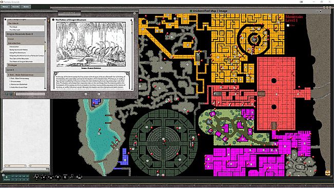 Fantasy Grounds - D&D Classics: Dragon Mountain (2E)