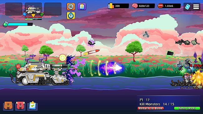 Bomb Vehicle The Idle Clicker - Megoliath Armed Reclamation Vehicle
