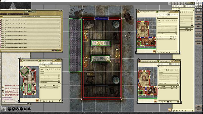 Fantasy Grounds - Pathfinder RPG - GameMastery Map Pack: Shops