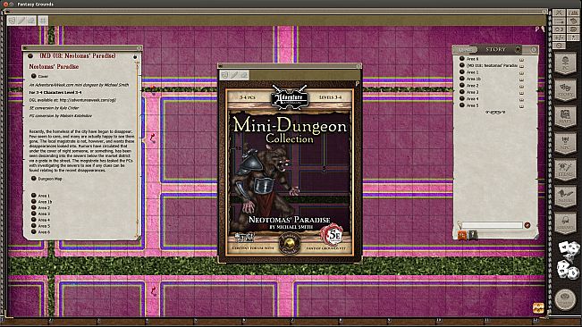 Fantasy Grounds - Mini-Dungeon #018: Neotomas' Paradise (5E)