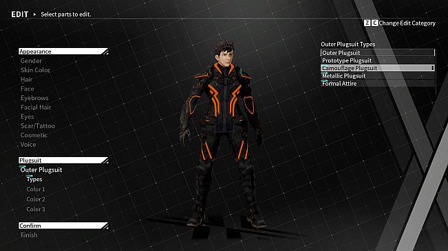 Outer Suit - "Camouflage Plugsuit"