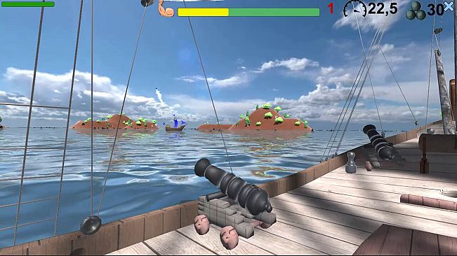 Pirates. Naval battle