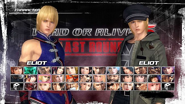 DEAD OR ALIVE 5 Last Round: Core Fighters Character: Eliot