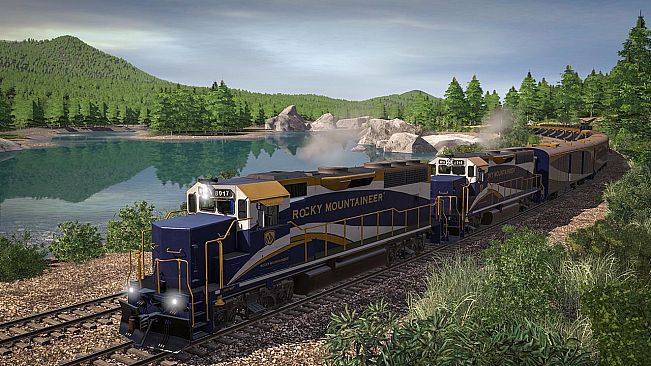 Trainz 2019 DLC: Canadian Rocky Mountains - Golden, BC