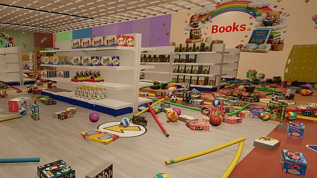 Mess in the Toy Shop