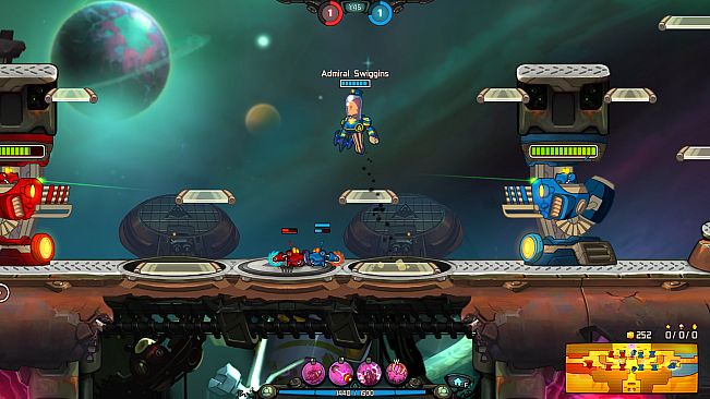 Admiral Swiggins - Awesomenauts Character