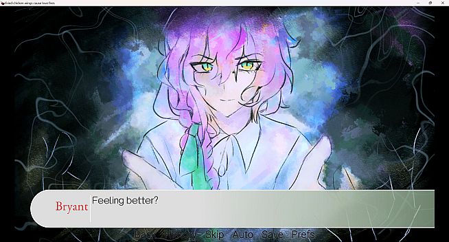 Fried chicken wings cause love fires