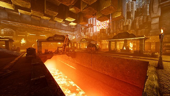 RPGScenery - Dwarven Hall Scene