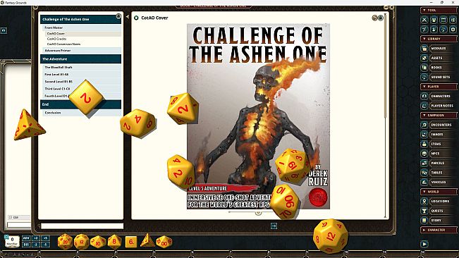 Fantasy Grounds - Challenge of the Ashen One - Level-5