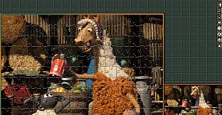 Pixel Puzzles Aardman Jigsaws: The Farmers Llamas
