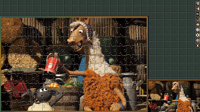 Pixel Puzzles Aardman Jigsaws: The Farmers Llamas