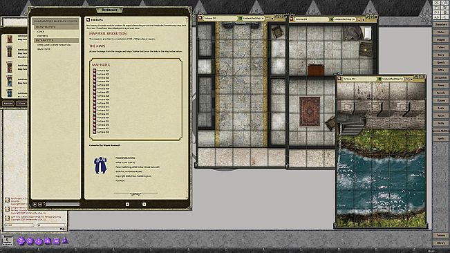 Fantasy Grounds - Pathfinder RPG - GameMastery Map Pack: Fortress