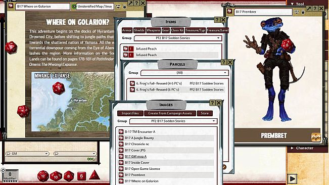 Fantasy Grounds - Pathfinder 2 RPG - Pathfinder Bounty # 17: Sodden Stories