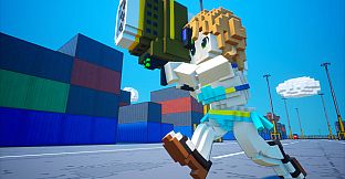 EARTH DEFENSE FORCE: WORLD BROTHERS - Additional Character: Riho Futaba, Original Blue Swimsuit