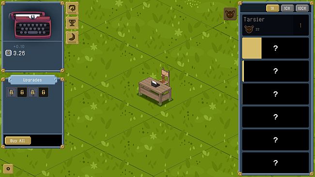 Infinite Monkey Clicker