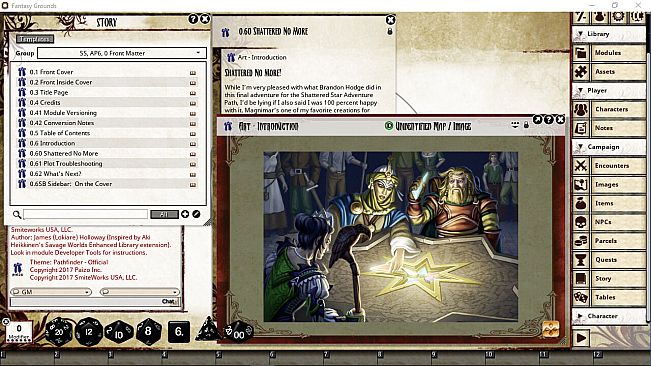 Fantasy Grounds - Pathfinder RPG - Shattered Star AP 6: The Dead Heart of Xin
