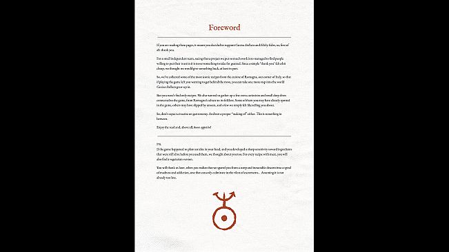 Cucina Stellata - Supporter Pack: Curiosities and Recipes