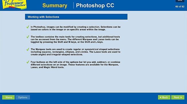 Professor Teaches Photoshop Creative Cloud