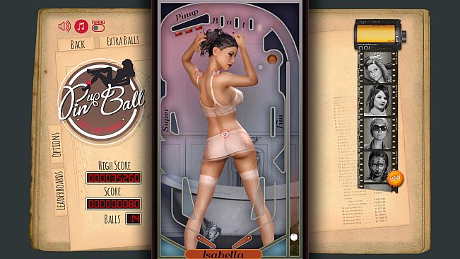 Pinup Ball - Sexy Strip Pinball