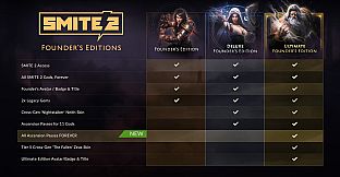 SMITE 2 Deluxe Founder's Edition