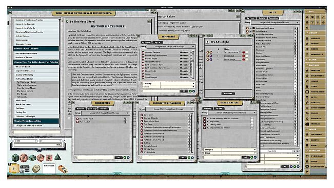 Fantasy Grounds - Rifts for Savage Worlds: Savage Foes of Europa