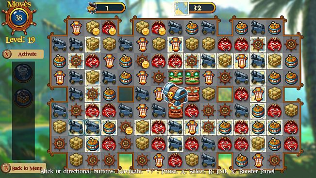 Match Three Pirates II