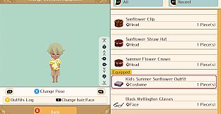 Sunflower Set - WorldNeverland - Daily Life in the Elnea Kingdom - Another Life Adventure