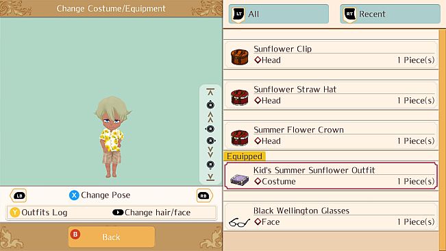 Sunflower Set - WorldNeverland - Daily Life in the Elnea Kingdom - Another Life Adventure