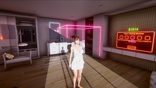 Virtual world-Digital girl