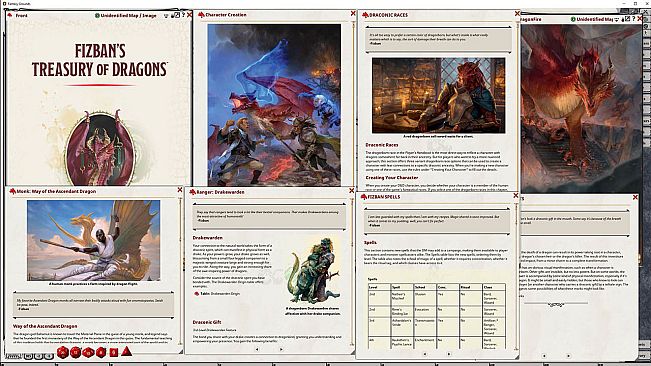 Fantasy Grounds - D&D Fizban's Treasury of Dragons