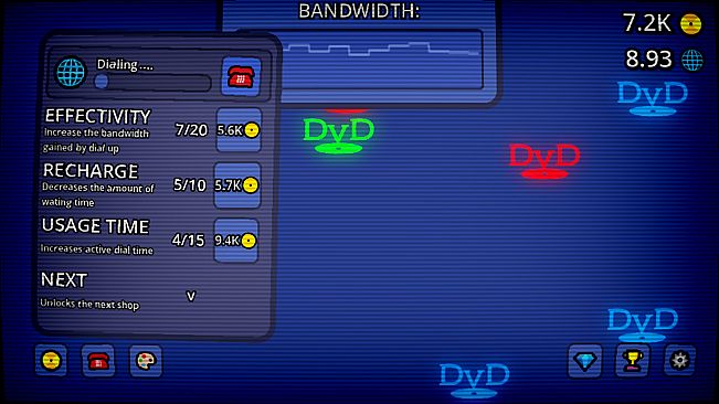 The DvD idle game