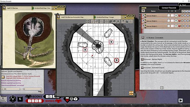 Fantasy Grounds - Shadow of the Demon Lord Monstrous Pack 1 - The Undead