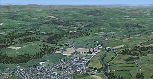 FSX Steam Edition: VFR Real Scenery NexGen 3D - Vol. 2: Central England and North Wales Add-On