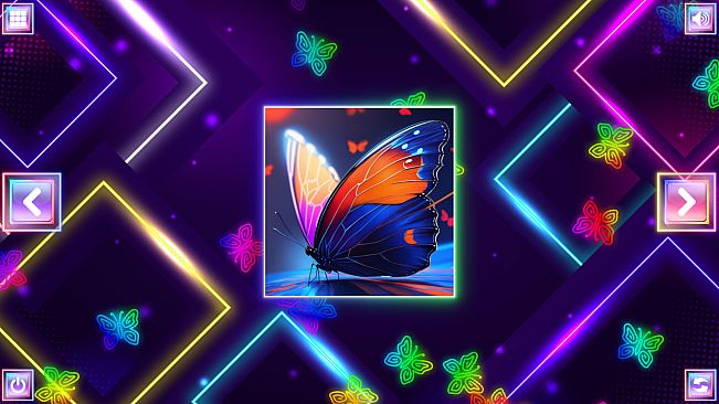 Neon Fantasy: Butterflies