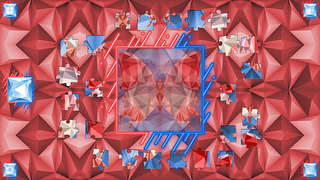 Poly Jigsaw: Butterflies