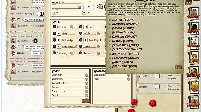 Fantasy Grounds - Savage Worlds Ruleset